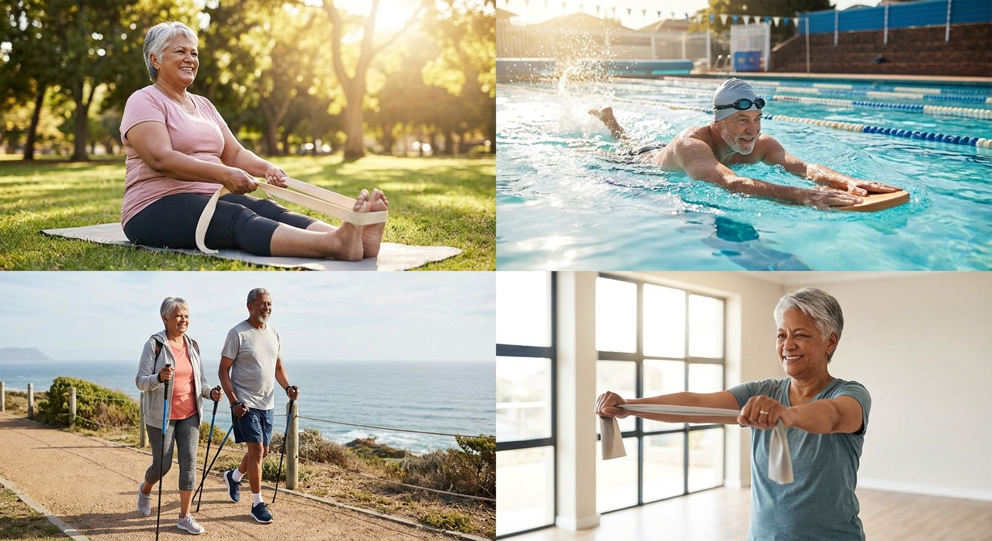 Activité physique après 60 ans : quels sports sont les plus adaptés pour rester en forme ?